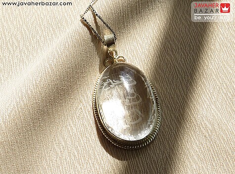 گردنبند نقره در سنتاتیک درشت [ناد علی] - 70748